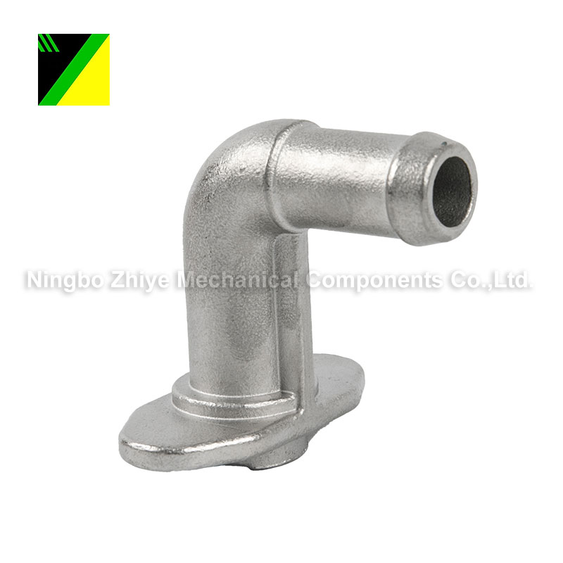 Stainless Steel Silica Sol Investasi Casting Bending Tube Water Mouth